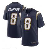 Omarion Hampton, Los Angeles Chargers Nike Jersey - Navy